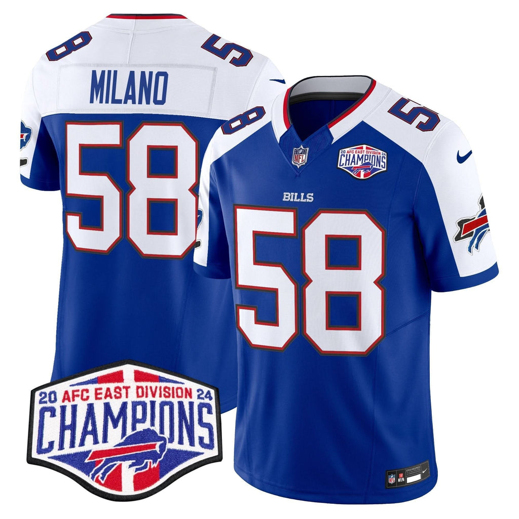 Bills 2024 AFC East Division Champions Vapor Limited Jersey - All Stitched - image 36