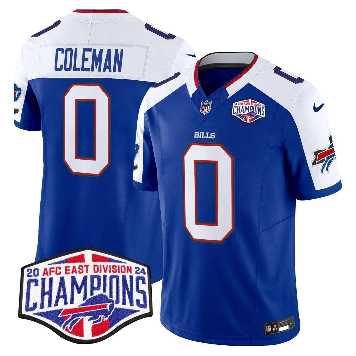 Bills 2024 AFC East Division Champions Vapor Limited Jersey - All Stitched - image 38