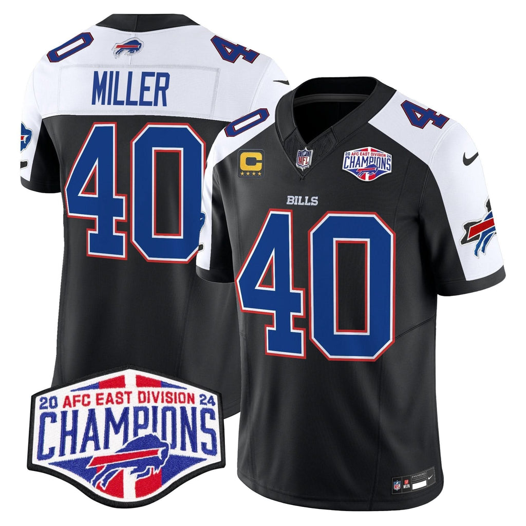 Bills 2024 AFC East Division Champions Vapor Limited Jersey - All Stitched - image 43
