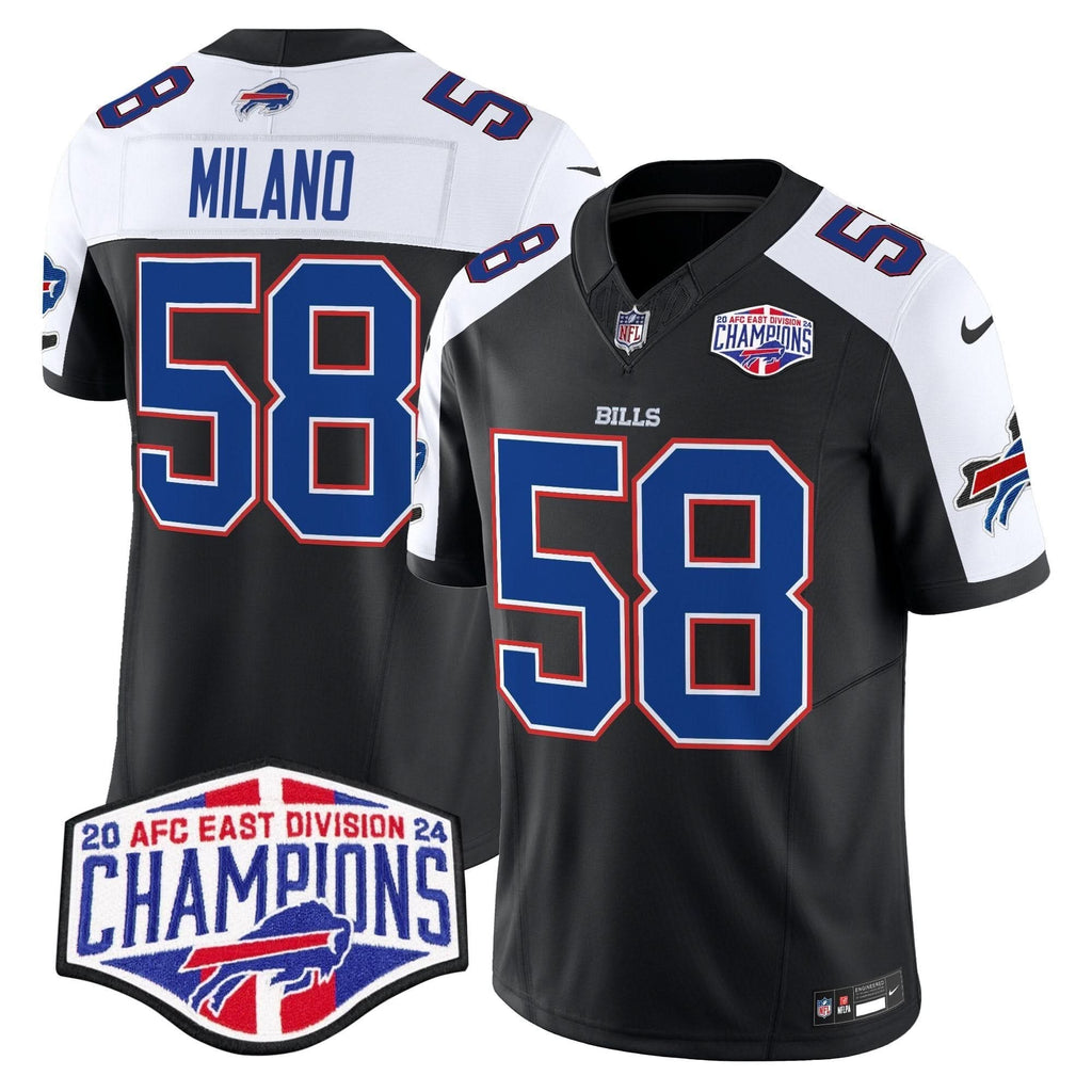 Bills 2024 AFC East Division Champions Vapor Limited Jersey - All Stitched - image 44
