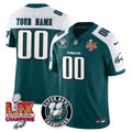 Philadelphia Eagles Super Bowl LIX Champions Custom Jersey - All Stitched - image 1
