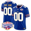 Bills 2024 AFC East Division Champions Gold Trim Vapor Limited Custom Jersey - All Stitched - image 1