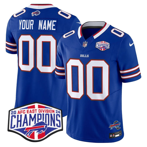 Bills 2024 AFC East Division Champions Vapor Limited Custom Jersey - All Stitched - image 1