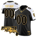 Ravens 2024 Gold Vapor Limited Custom Jersey - All Stitched - image 1