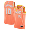 Cleveland Cavaliers 202526 City Edition Swingman Jersey Orange Darius Garland Unisex | RTJ13362 - image 1