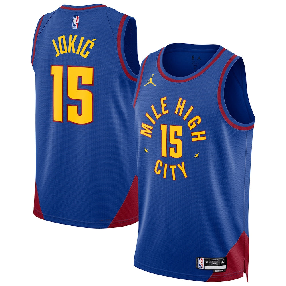 Denver Nuggets Jordan Brand Statement Swingman Jersey Jokic Unisex | RTJ13360 - image 1
