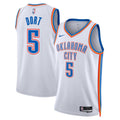 Oklahoma City Thunder Association Edition Swingman Jersey White Luguentz Dort Unisex | RTJ13355 - image 1