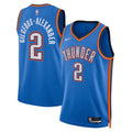 Oklahoma City Thunder Icon Edition Swingman Jersey Blue Shai Gilgeous Alexander Unisex | RTJ13353 - image 1
