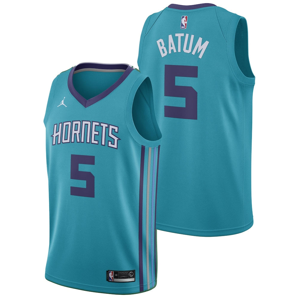 Charlotte Hornets Jordan Icon Swingman Jersey Nicolas Batum Mens | RTJ13325 - image 1