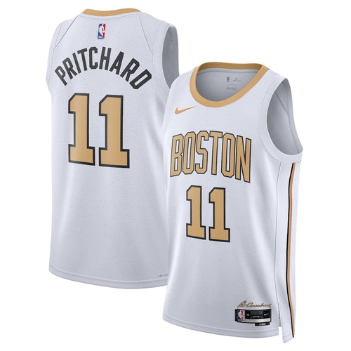 Boston Celtics 202526 City Edition Swingman Jersey White Payton Pritchard Unisex | RTJ13310 - image 1