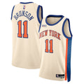 New York Knicks 202526 City Edition Swingman Jersey White Jalen Brunson Unisex | RTJ13306 - image 1