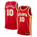 Atlanta Hawks Icon Swingman Jersey Red Zaccharie Risacher Unisex | RTJ13294 - image 1