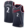 La Clippers Icon Edition Swingman Jersey Navy Kawhi Leonard Unisex | RTJ13288 - image 1