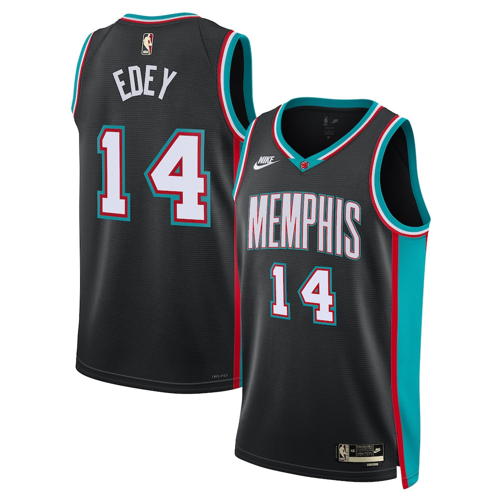 Memphis Grizzlies Classic Edition Jersey Black Zach Edey Unisex | RTJ13280 - image 1