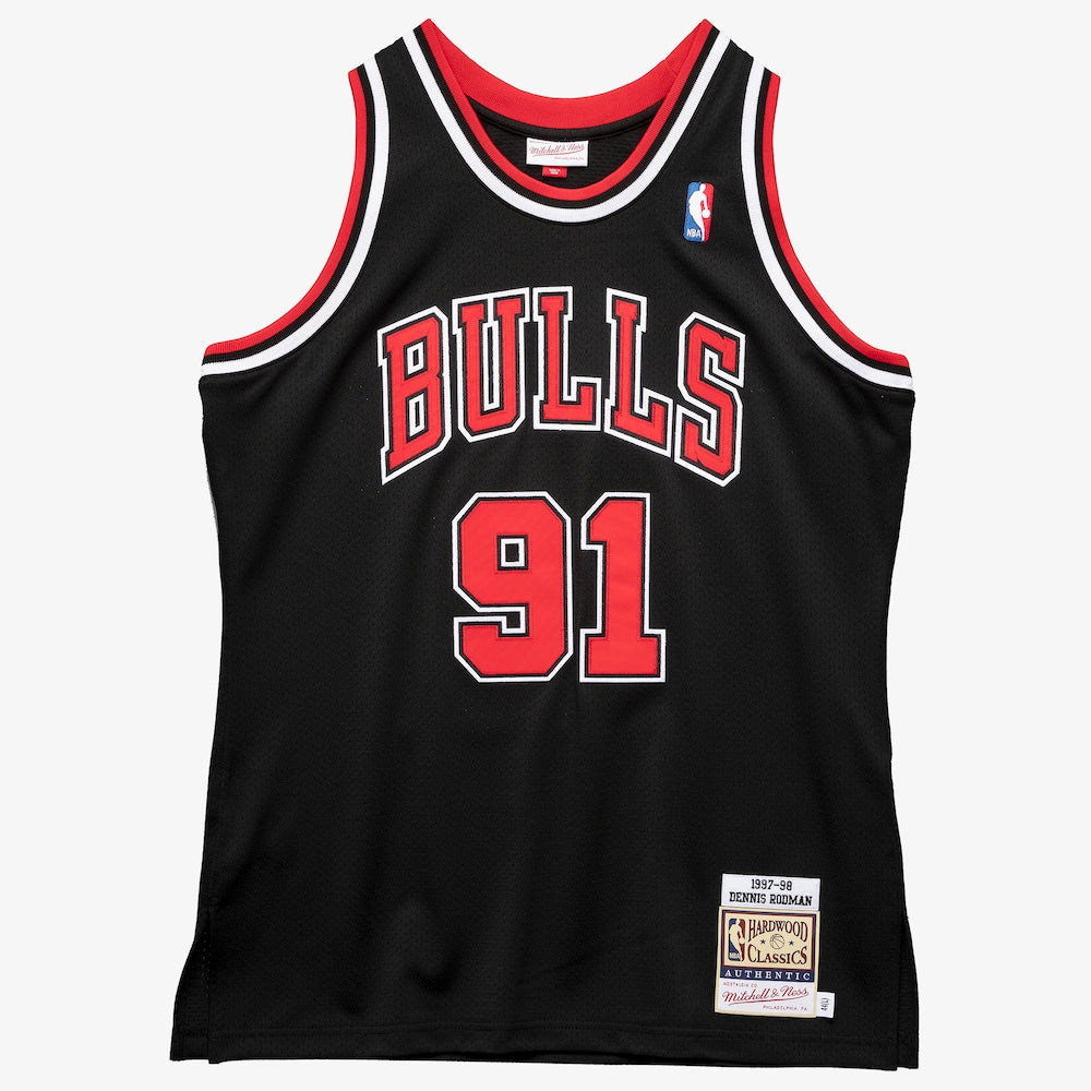 Chicago Bulls Jersey Alternate Dennis Rodman 1997 98 | RTJ13273 - image 1