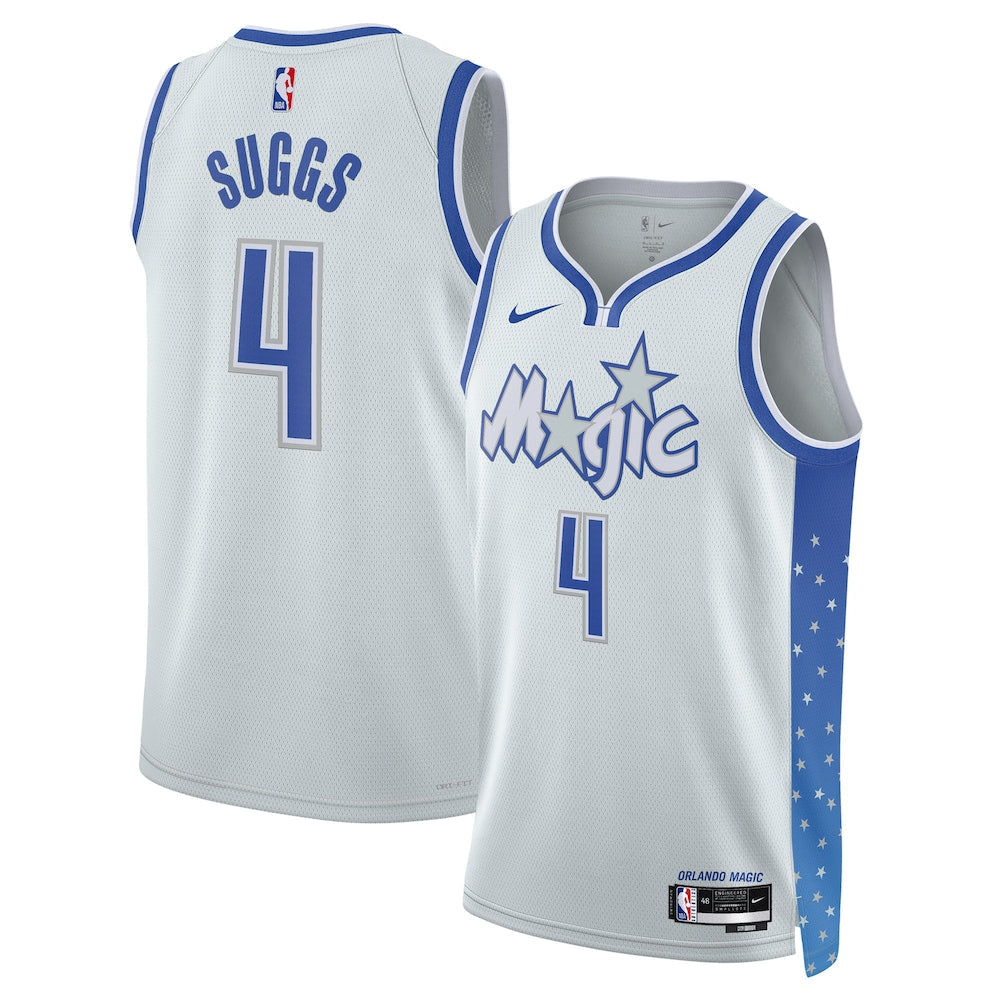 Orlando Magic 202526 City Edition Swingman Jersey White Jalen Suggs Unisex | RTJ13270 - image 1