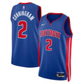 Detroit Pistons Icon Edition Swingman Jersey Blue Cade Cunningham Unisex | RTJ13268 - image 1