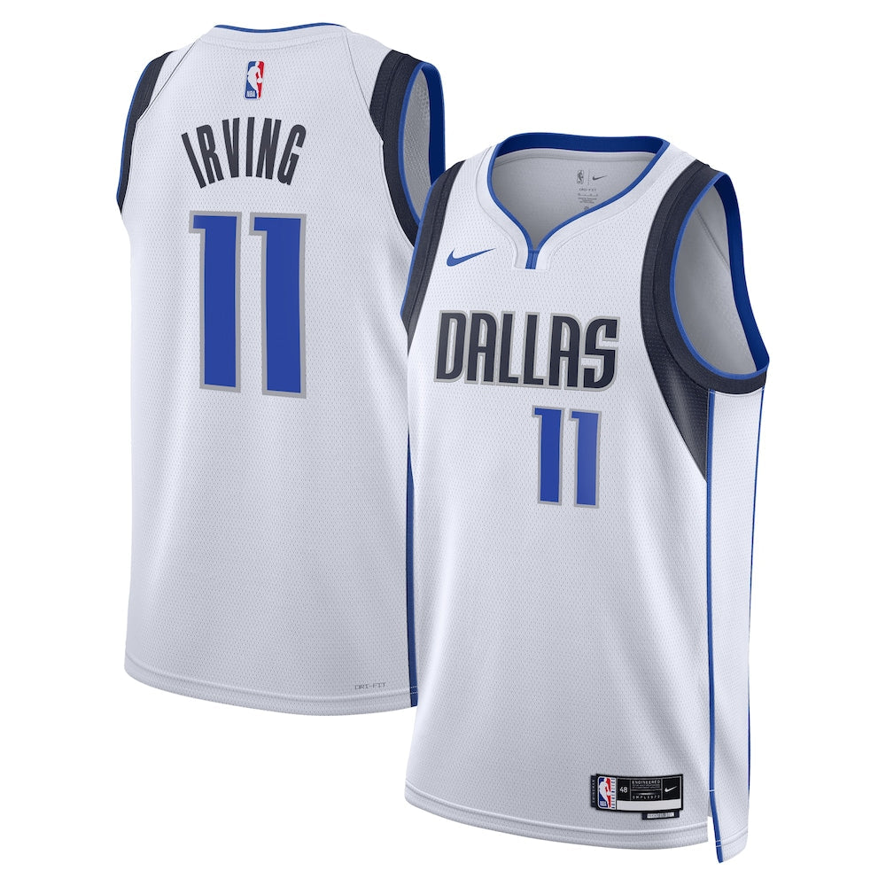 Dallas Mavericks Association Edition Swingman Jersey White Kyrie Irving Unisex | RTJ13252 - image 1