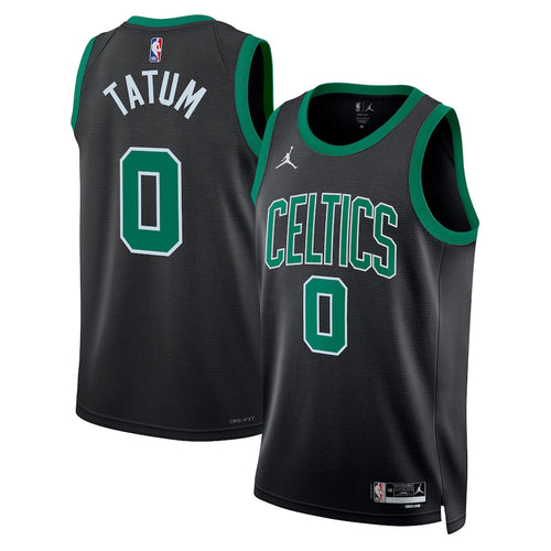 Boston Celtics Jordan Statement Edition Swingman Jersey Green Jayson Tatum Unisex | RTJ13241 - image 1