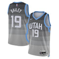 Utah Jazz 202526 City Edition Swingman Jersey Gray Ace Bailey Unisex | RTJ13240 - image 1