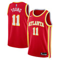 Atlanta Hawks Icon Edition Swingman Jersey Red Trae Young Unisex | RTJ13236 - image 1