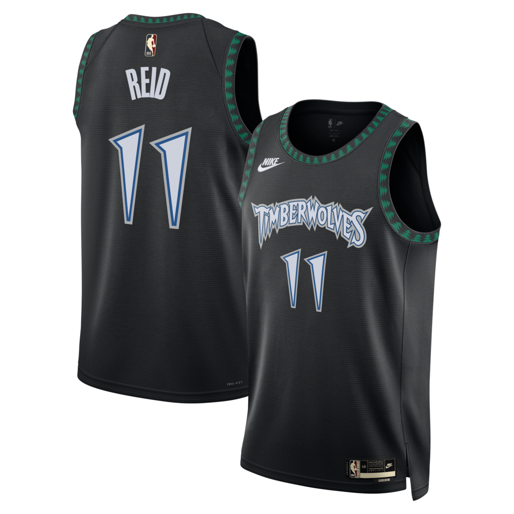 Minnesota Timberwolves Classic Edition Jersey Black Naz Reid Unisex | RTJ13207 - image 1