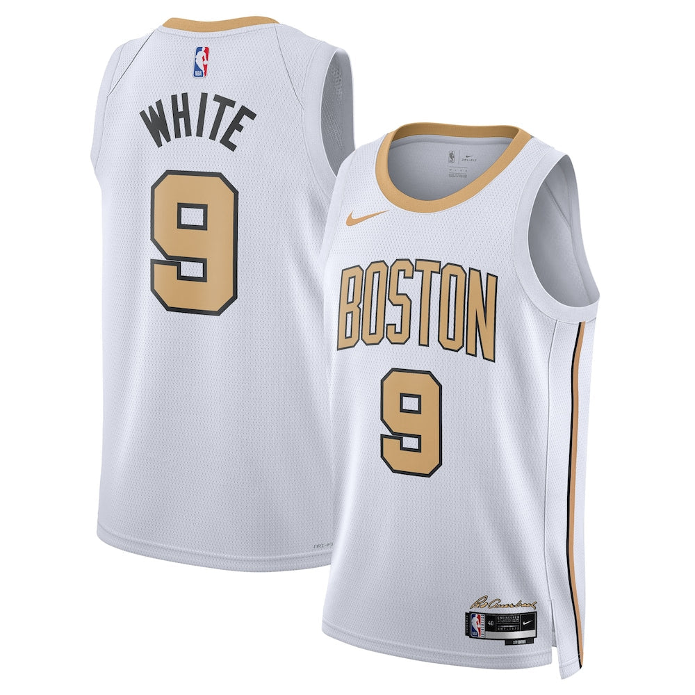 Boston Celtics 202526 City Edition Swingman Jersey White Derrick White Unisex | RTJ13214 - image 1