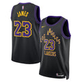 Los Angeles Lakers 202526 City Edition Swingman Jersey Black Lebron James Unisex | RTJ13196 - image 1