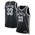Brooklyn Nets Icon Edition Swingman Jersey Black Nic Claxton Unisex | RTJ13199 - image 1