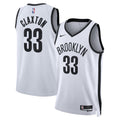 Brooklyn Nets Association Edition Swingman Jersey White Nic Claxton Unisex | RTJ13174 - image 1