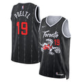 Toronto Raptors 202526 City Edition Swingman Jersey Black Jakob Poeltl Unisex | RTJ13172 - image 1