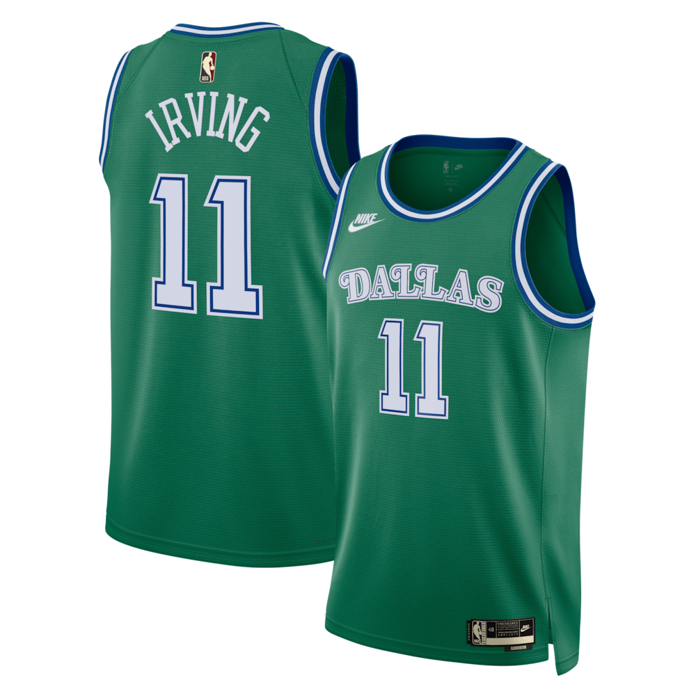 Dallas Mavericks Classic Edition Jersey Green Kyrie Irving Unisex | RTJ13157 - image 1