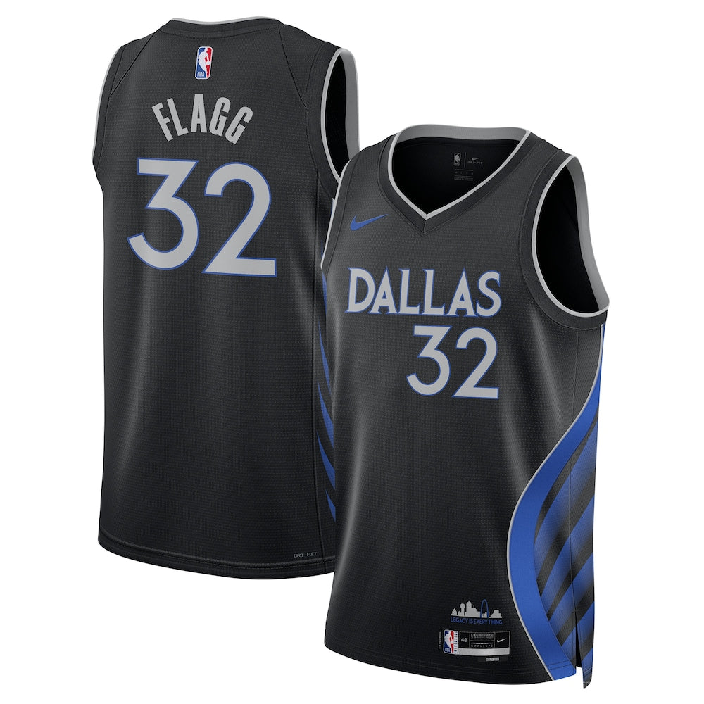 Dallas Mavericks 202526 City Edition Swingman Jersey Black Cooper Flagg Unisex | RTJ13088 - image 1