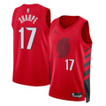 Portland Trail Blazers Jordan Statement Edition Swingman Jersey Red Shaedon Sharpe Unisex | RTJ13070 - image 1