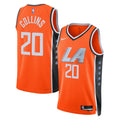 La Clippers 202526 City Edition Swingman Jersey Orange John Collins Unisex | RTJ13064 - image 1