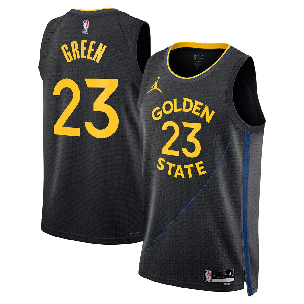 Golden State Warriors Jordan Brand 202425 Statement Edition Swingman Jersey Black Draymond Green Unisex | Stitched Jersey RTJS 12141 - image 1