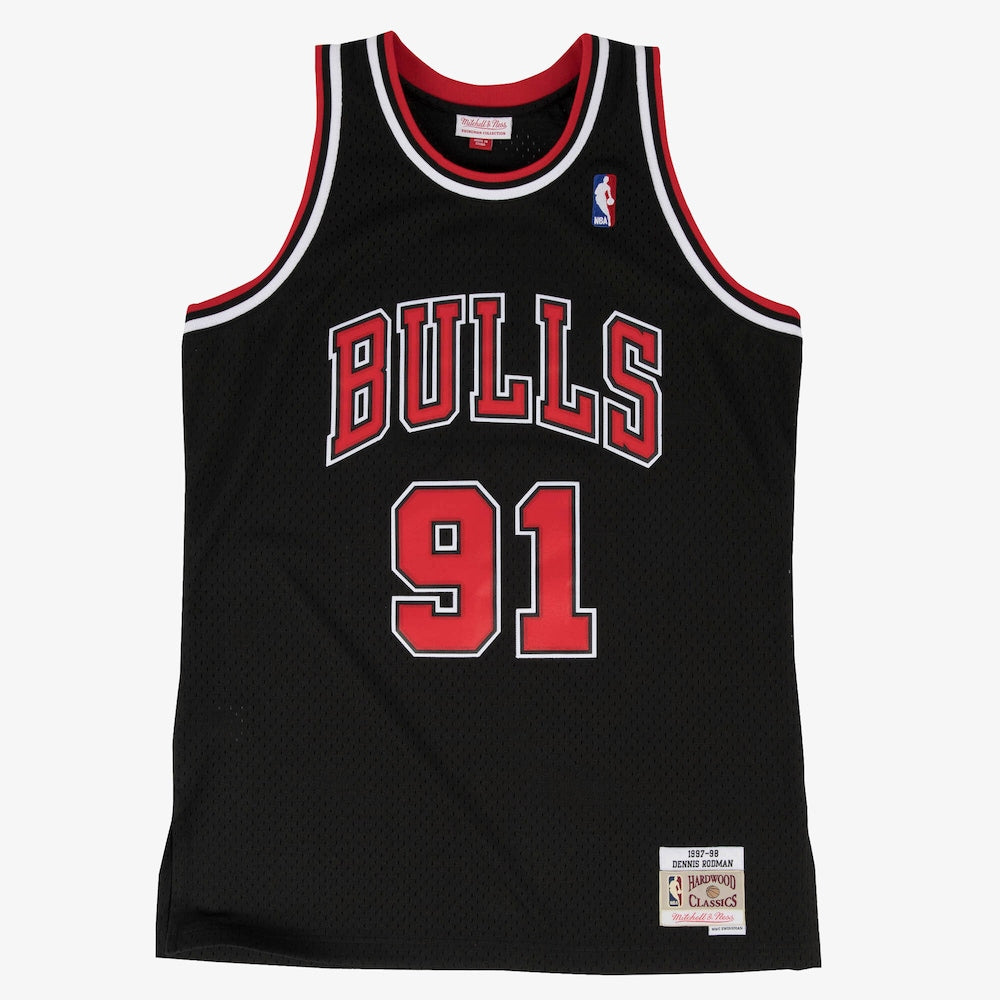 Chicago Bulls Swingman Jersey Alternate Dennis Rodman 1997 | Stitched Jersey RTJS 12125 - image 1
