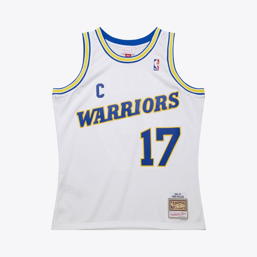 Golden State Warriors Swingman Jersey 1990 Chris Mullin | Stitched Jersey RTJS 12096 - image 1