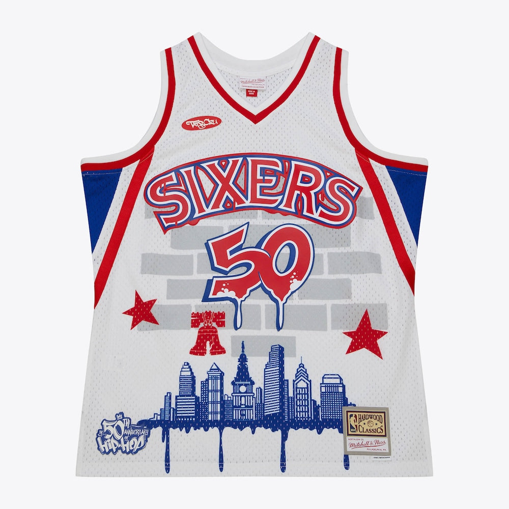Philadelphia 76Ers X Tats Cru Jersey | Stitched Jersey RTJS 12082 - image 1