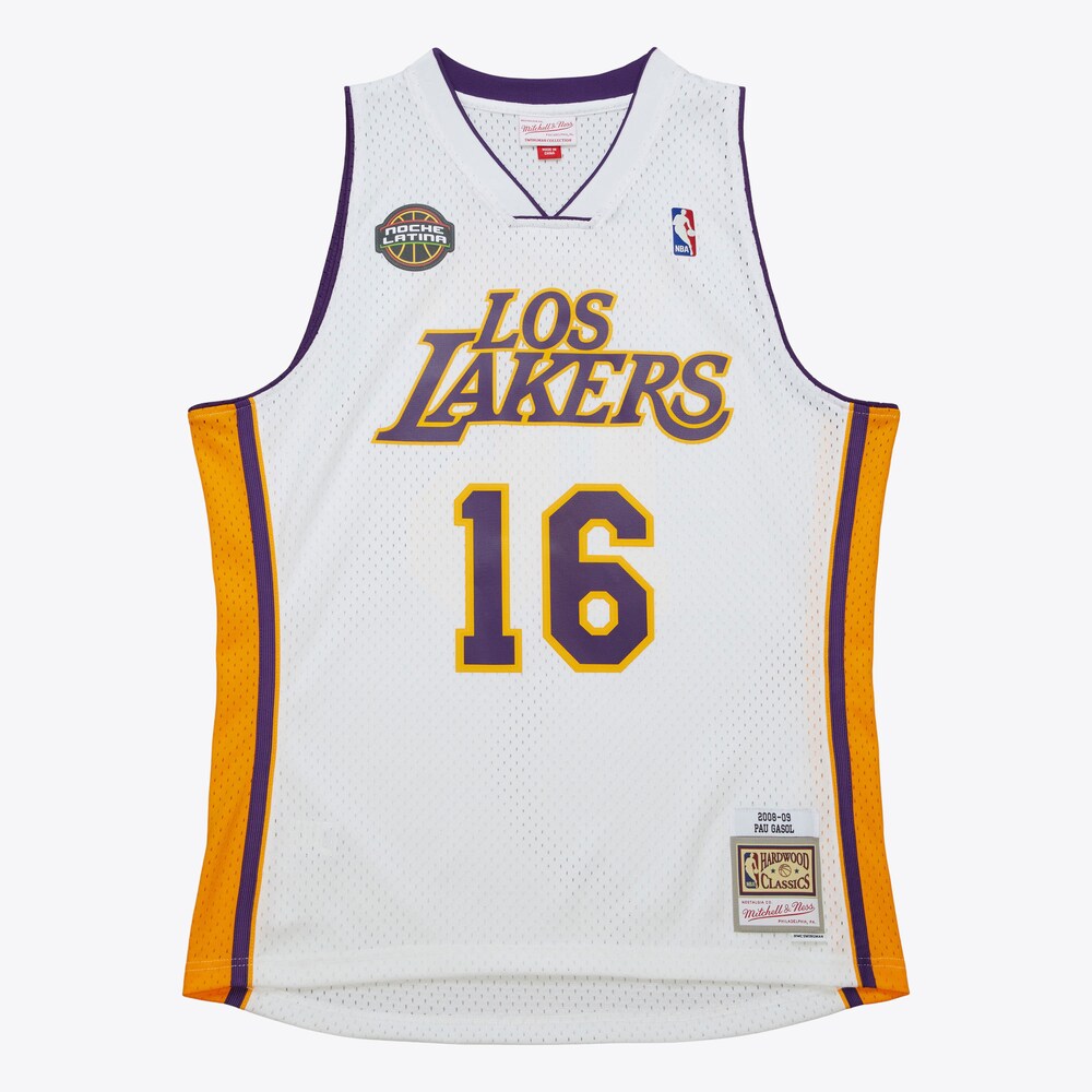 Los Angeles Lakers Swingman Jersey Pau Gasol 2008 | Stitched Jersey RTJS 12071 - image 1