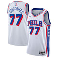Philadelphia 76Ers Association Edition Swingman Jersey White Vj Edgecombe Unisex | Stitched Jersey RTJS 12056 - image 1