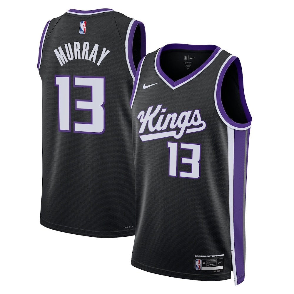 Sacramento Kings Icon Edition Swingman Jersey Black Keegan Murray Unisex | Stitched Jersey RTJS 12048 - image 1