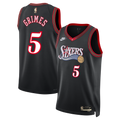 Philadelphia 76Ers Classic Edition Jersey Black Quentin Grimes Unisex | Stitched Jersey RTJS 12026 - image 1