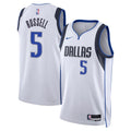 Dallas Mavericks Association Edition Swingman Jersey White Dangelo Russell Unisex | Stitched Jersey RTJS 12022 - image 1