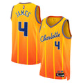 Charlotte Hornets Jordan Brand 2025-26 City Edition Swingman Jersey Gold Sion James Unisex | Stitched Jersey RTJS 12004 - image 1