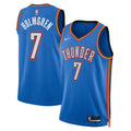 Oklahoma City Thunder Icon Edition Swingman Jersey Blue Chet Holmgren Unisex | Stitched Jersey RTJS 11991 - image 1