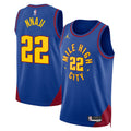 Denver Nuggets Jordan Statement Edition Swingman Jersey Blue Zeke Nnaji Unisex | Stitched Jersey RTJS 11957 - image 1