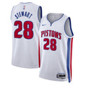 Detroit Pistons Association Edition Swingman Jersey White Isaiah Stewart Unisex | Stitched Jersey RTJS 11941 - image 1