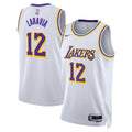 Los Angeles Lakers Association Edition Swingman Jersey White Jake Laravia Unisex | Stitched Jersey RTJS 11914 - image 1