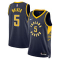 Indiana Pacers Icon Edition Swingman Jersey Navy Jarace Walker Unisex | Stitched Jersey RTJS 11912 - image 1